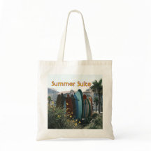 Sommer Suite Surfboards & Palmen