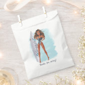 Sommer-Surf-Strandparty Geschenktütchen (Ausgeschnitten)