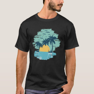 Sommer - Surfbrett T-Shirt