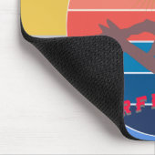 Sommer-Surfclub - Strandwetter Mousepad (Ecke)