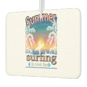 Sommer - Surfen macht Spaß Autolufterfrischer (Links)
