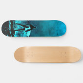 Sommer-surfende Schmutz-Art Skateboard (Horizontal)