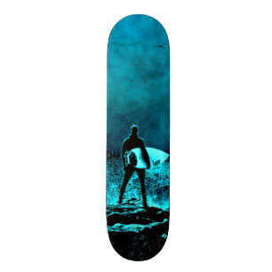 Sommer-surfende Schmutz-Art Skateboard