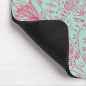 Sommer süßes Blumenmuster Mousepad (Ecke)