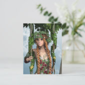 Sommer-Swing Postkarte (Stehend Vorderseite)