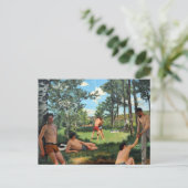 Sommer Szene, 1869 Postkarte (Stehend Vorderseite)