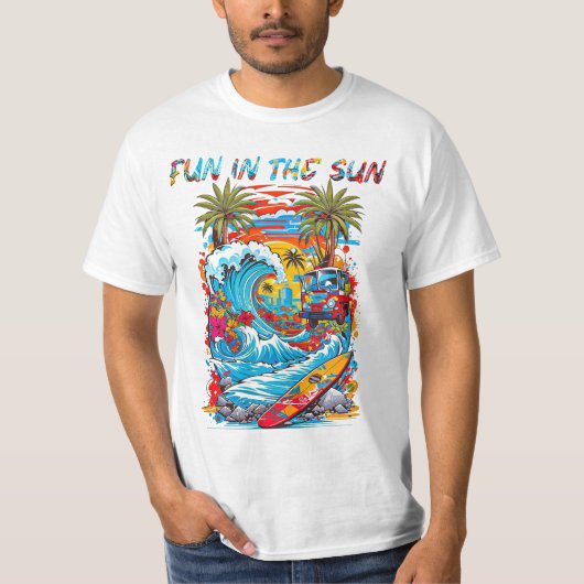 Sommer-T-Shirt T-Shirt (Vorderseite)