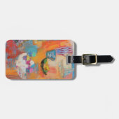 Sommer-Tabelle Gepäckanhänger (Vorderseite horizontal)