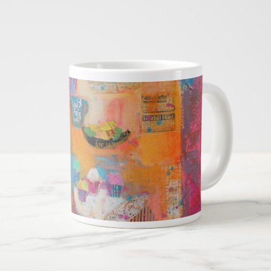 Sommer-Tabelle Jumbo-Tasse (Vorderseite Rechts)