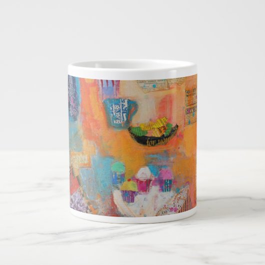 Sommer-Tabelle Jumbo-Tasse (Vorderseite)
