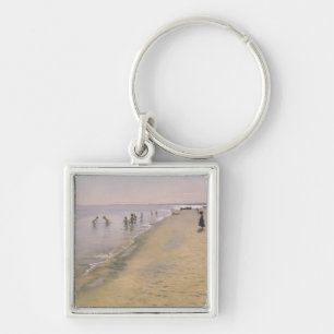 Sommer-Tag am Südstrand von Skagen, 1884 Schlüsselanhänger