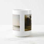 Sommer-Tag auf Conesus See Kaffeetasse (Mittel)
