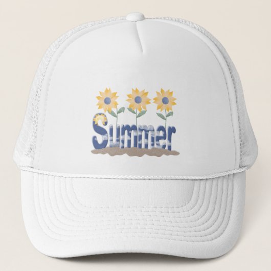 Sommer-Tage Truckerkappe (Vorderseite)
