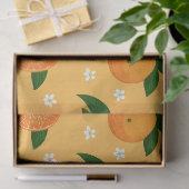 Sommer-Tangerinen Seidenpapier (Geschenk)