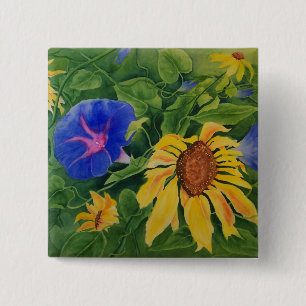 Sommer-Tango-Knopf Button
