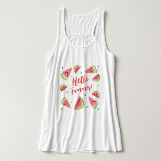 Sommer Tank Top (Design Vorderseite)