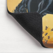 Sommer-Tanz mit Schmetterlingen Mousepad (Ecke)