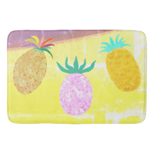 Sommer-Tiki-Ananas-Luau Badematte