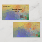 Sommer-Trauben-Visitenkarte Visitenkarte (Vorne/Hinten)