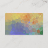 Sommer-Trauben-Visitenkarte Visitenkarte (Rückseite)