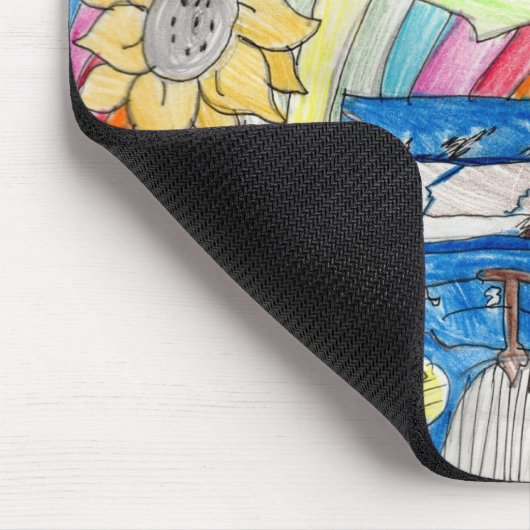 Sommer träumt Mousepad (Ecke)