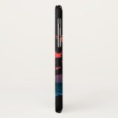 Sommer tropisch rosa Orangenpalmen Sonnenuntergang Case-Mate iPhone Hülle (Hinten/Links)