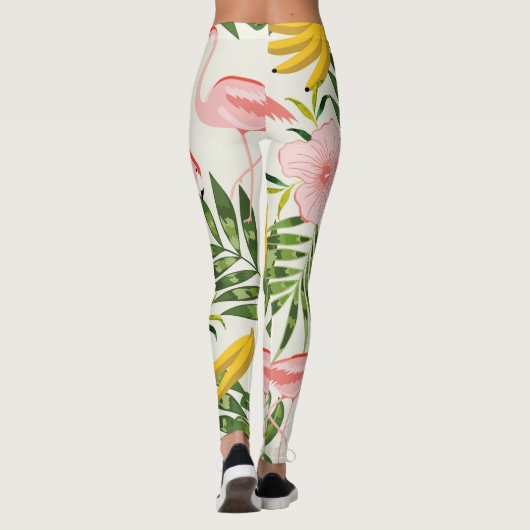 Sommer tropische Leggings (Rückseite)