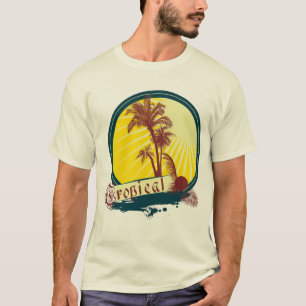 Sommer-tropischer T - Shirt