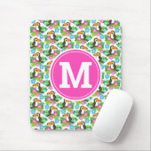 Sommer Tropischer Touch und Blumenmuster Mousepad (Mit Mouse)