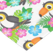 Sommer Tropischer Touch und Blumenmuster Tischdecke (Schrägansicht)