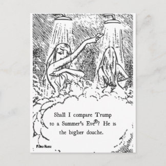 Sommer Trumps Postkarte
