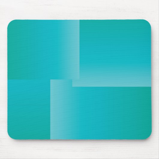 Sommer Türkis Gradient Mousepad (Vorne)