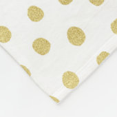 Sommer und Gold Fleecedecke (Ecke)