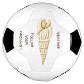 Sommer Verfolgen Sie Ihre Träume Muschel Romantisc Fußball (Gedreht)