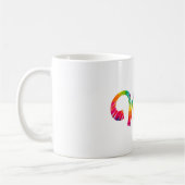Sommer-Vibe-Print Kaffeetasse (Links)