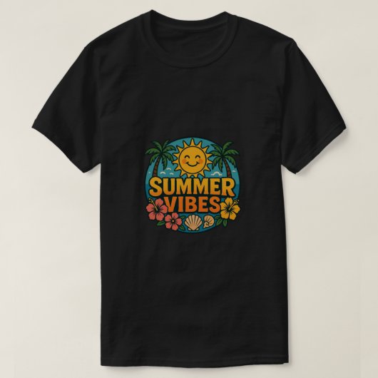 Sommer-Vibes Classic T-Shirt (Design vorne)