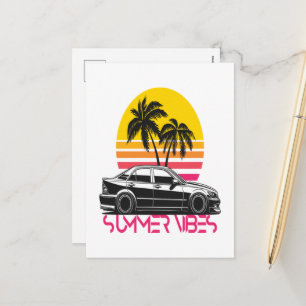 Sommer Vibes Feiertagspostkarte