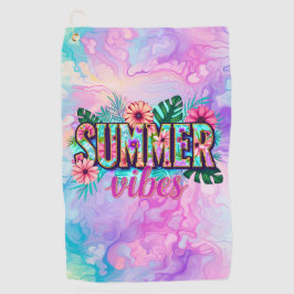 Sommer Vibes Golfhandtuch