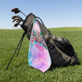Sommer Vibes Golfhandtuch (Gras)