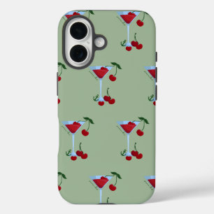 Sommer-Vibes Kirsche iPhone 16 Hülle