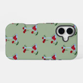 Sommer-Vibes Kirsche iPhone 16 Hülle (Rückseite (Horizontal))
