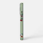 Sommer-Vibes Kirsche iPhone 16 Hülle (Linke Seite)