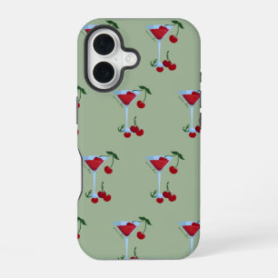 Sommer-Vibes Kirsche iPhone 16 Hülle