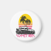Sommer Vibes Magnet (Vorne)