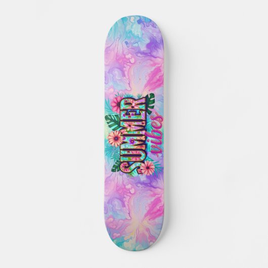 Sommer Vibes Skateboard (Vorderseite)
