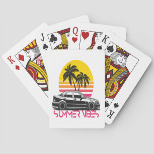 Sommer-Vibes Spielkarten