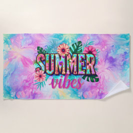 Sommer Vibes Strandtuch