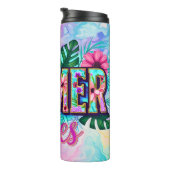 Sommer Vibes Thermosbecher (Nach rechts gedreht)