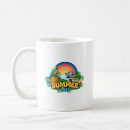 Sommer-Vibes-Urlaub Kaffeetasse