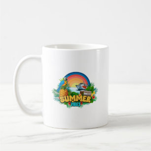 Sommer-Vibes-Urlaub Kaffeetasse